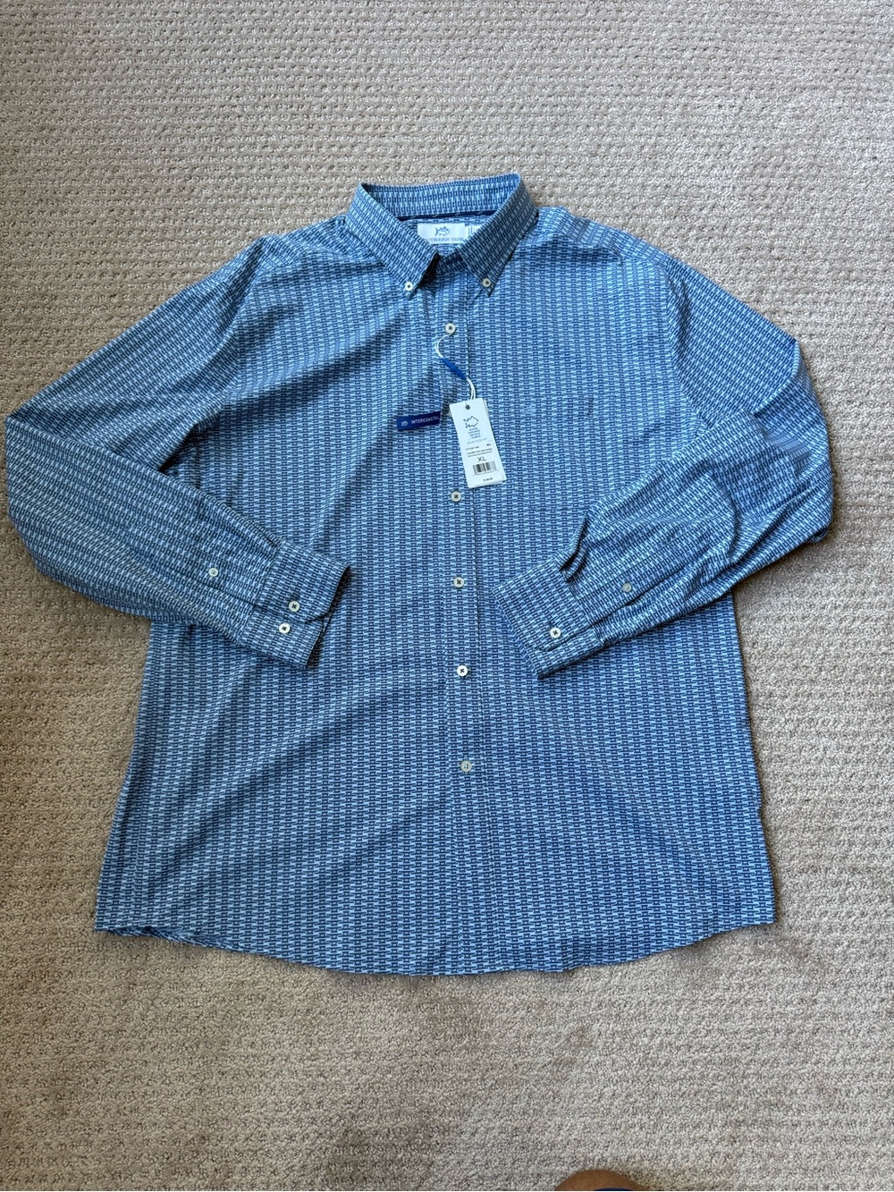 Southern Tide Intercoastal Pop Lock & Dock It Sport Shirt XL